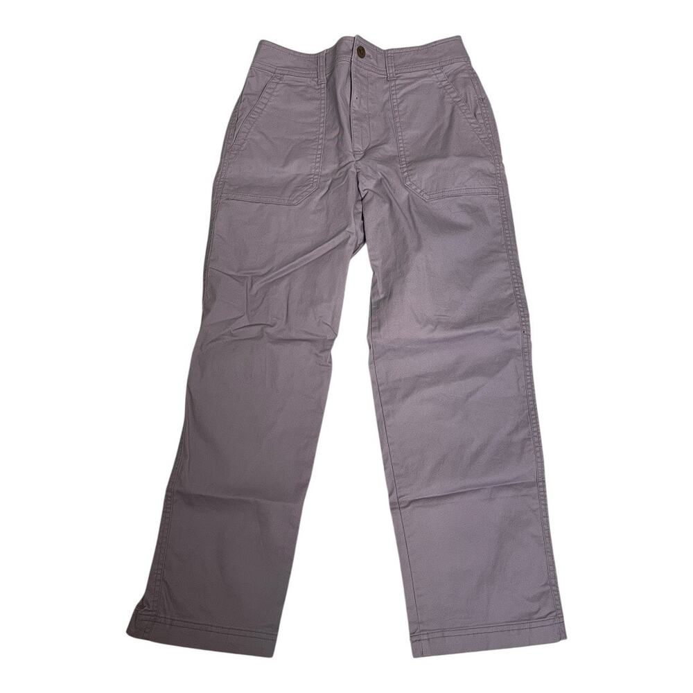 NWT Gap Purple Girlfriend Khaki Trousers Slacks Office Career Preppy twee 4